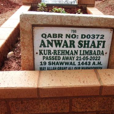 SHAFI Kur-Rehman Limbada, ANWAR -2022