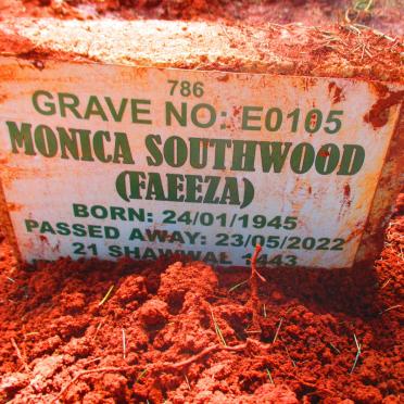 SOUTHWOOD Monica 1945-2022