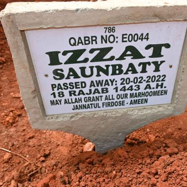 SAUNBATY Izzat -2022