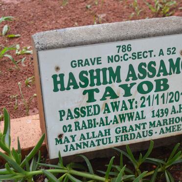 TAYOB Hashim Assamo -2017