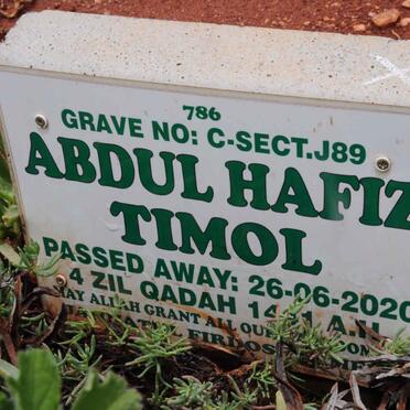 TIMOL Abdul Hafiz -2020