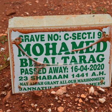 TARAG Mohamed Bilal -2020