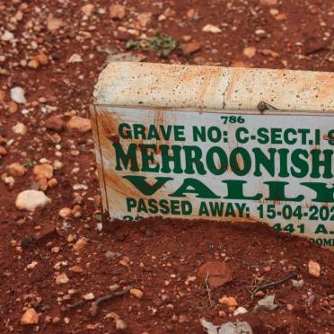 VALLY Mehroonisha -2020