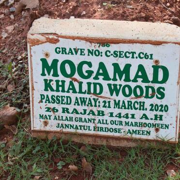 WOODS Mogamad Khalid -2020