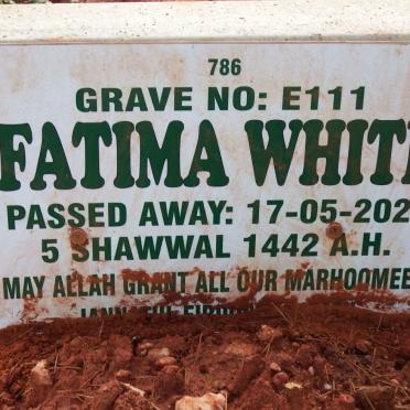 WHITE Fatima -2021