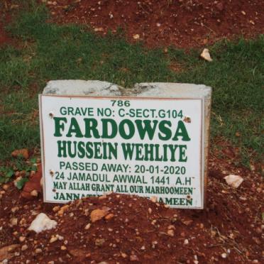 WEYLIYE Fardowsa Hussein -2020