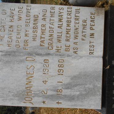AARDT Johannes D., van 1920-1980