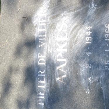 AAPKES Pieter De Villiers 1944-1966