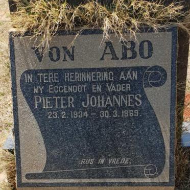 ABO Pieter Johannes, von 1934-1969