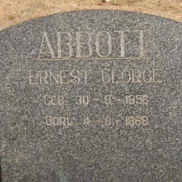 ABBOTT Ernest George 1896-1969