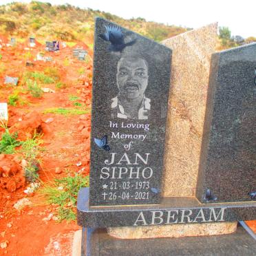 ABERAM Jan Sipho 1973-2021