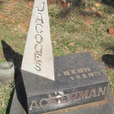 ACKERMAN Jacques 1973-1973