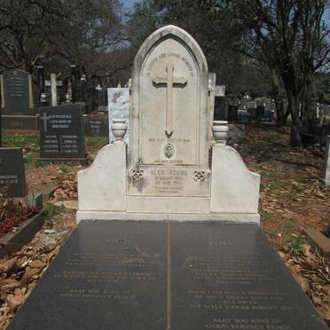 ADAMS John -19?? &amp; Tina -19?? :: ADAMS Alex. 1933-1953