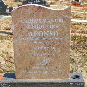 AFONSO Carlos Manuel Cerqueira 1955-2014