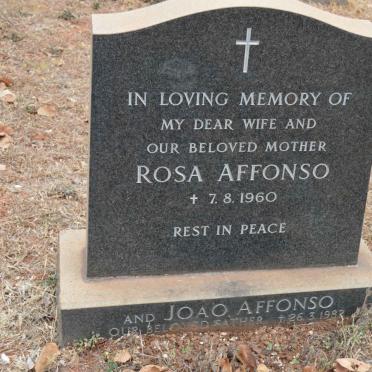 AFFONSO Joao -1982 &amp; Rosa -1960