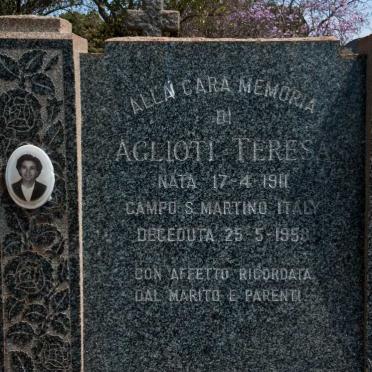 AGLIOTTI Teresa 1911-1958 :: AGLIOTTI Luigi 1940-1998