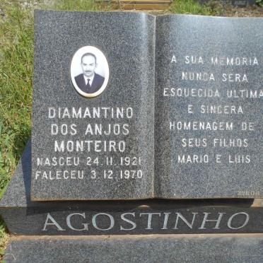AGOSTINHO Diamontino Dos Anjos Monteiro 1921-1970