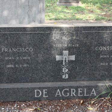 AGRELA Francisco, de 1893-1971 &amp; Constantina 1896-1971
