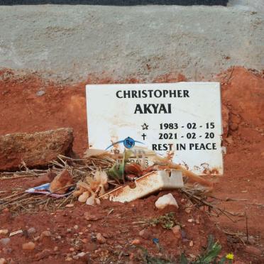AKYAI Christopher 1983-2021