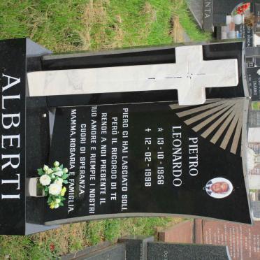 ALBERTI Pietro Leonardo 1956-1998