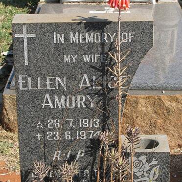 AMORY Ellen Alice 1913-1974