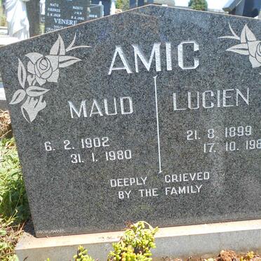 AMIC Lucien 1899-1982 &amp; Maud 1902-1980