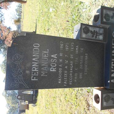 ANTUNES Fernando Manuel Rosa 1967-1975