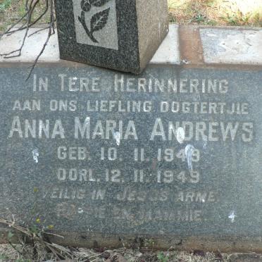 ANDREWS Anna Maria 1949-1949