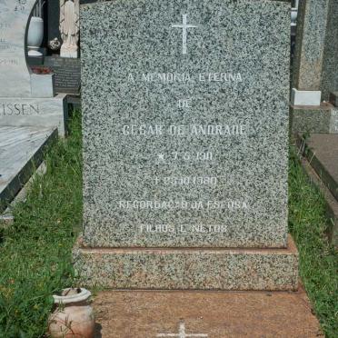 ANDRADE Cesar, de 190?-1980