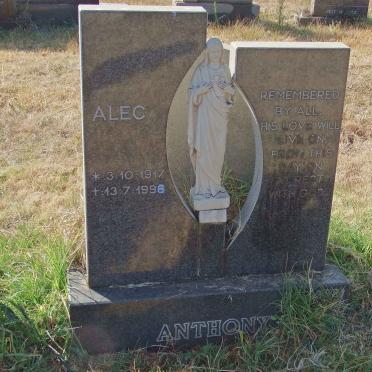 ANTHONY Alec 1917-1996