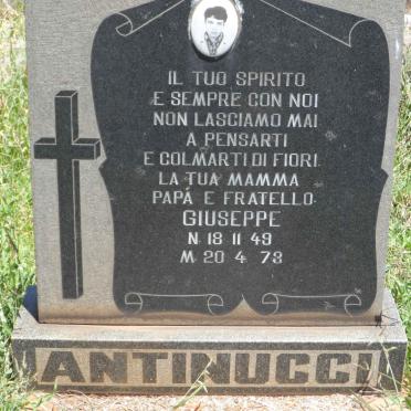 ANTINUCCI Giuseppe 1949-1973