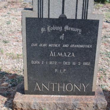 ANTHONY Almaza 1872-1962