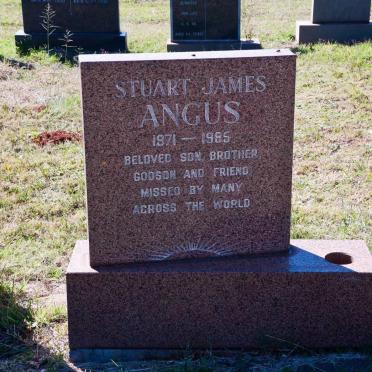 ANGUS Stuart James 1971-1985