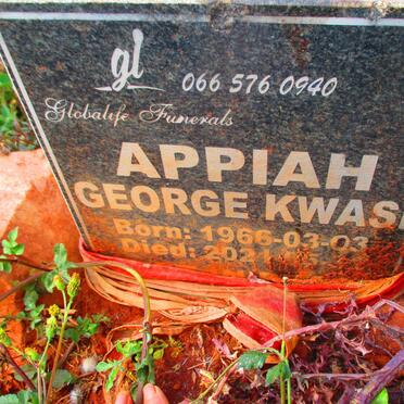 APPIAH George Kwasi 1966-2021