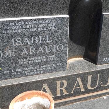 ARAUJO Armando :: ARAUJO Camila M. nee DE CASTRO 1925-1976