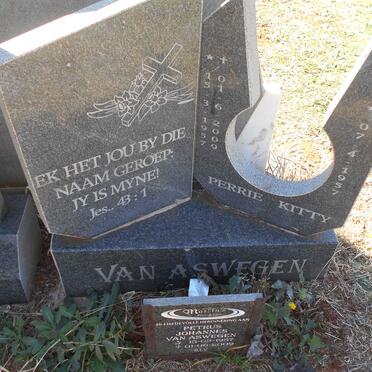 ASWEGEN Petrus Johannes, van 1957-2009 &amp; Kitty 1957-