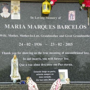 BARCELOS Maria Marques 1936-2015