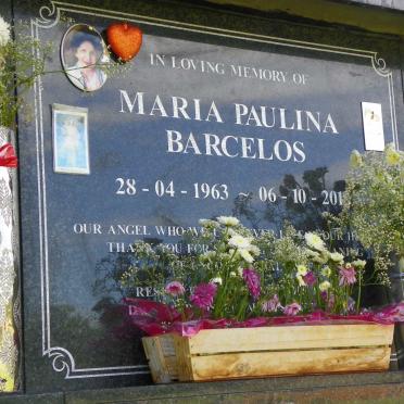 BARCELOS Maria Paulina 1963-2018