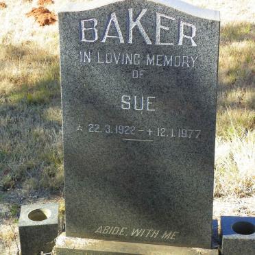 BAKER Sue 1922-1977