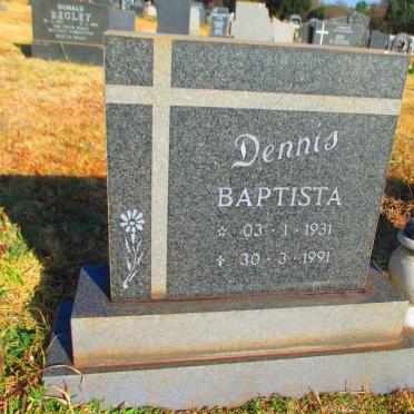 BAPTISTA Dennis 1931-1991