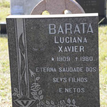 BARATA Luciana Xavier 1909-1980