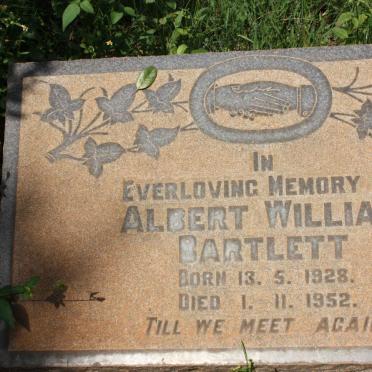 BARTLETT Albert William 1928-1952
