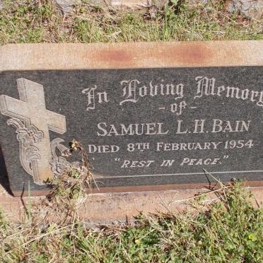 BAIN Samuel L.H. -1954