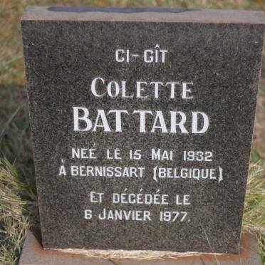 BATTARD Colette 1932-1977