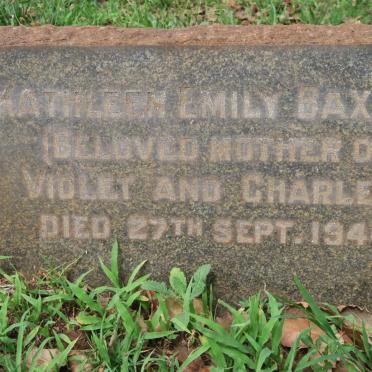 BAXTER Kathleen Emily -1944