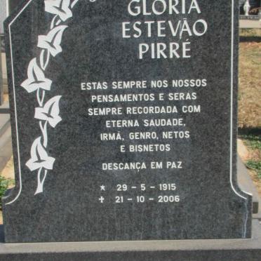 BARBOSA Glória Estevāo Pirré 1915-2006