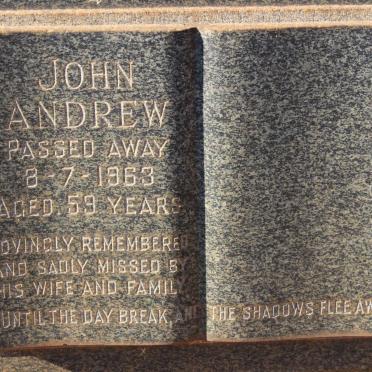 BAGG John Andrew -1963