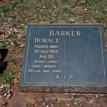BARKER Horace -1955