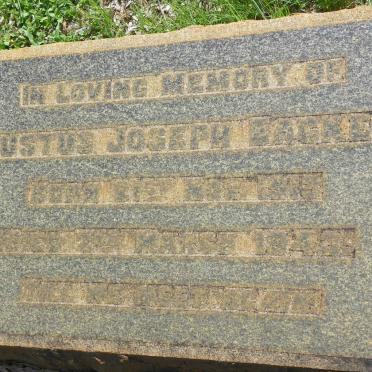 BACKER Justus Joseph 1913-1943