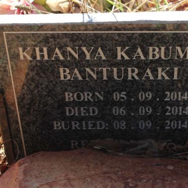 BANTURAKI Khanya Kabumba 2014-2014